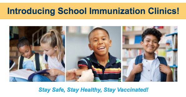 Valuable clinic information for your child's immunization!