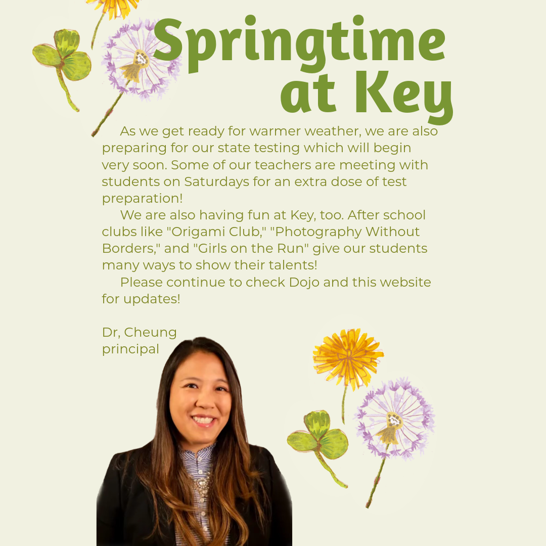 principal spring message