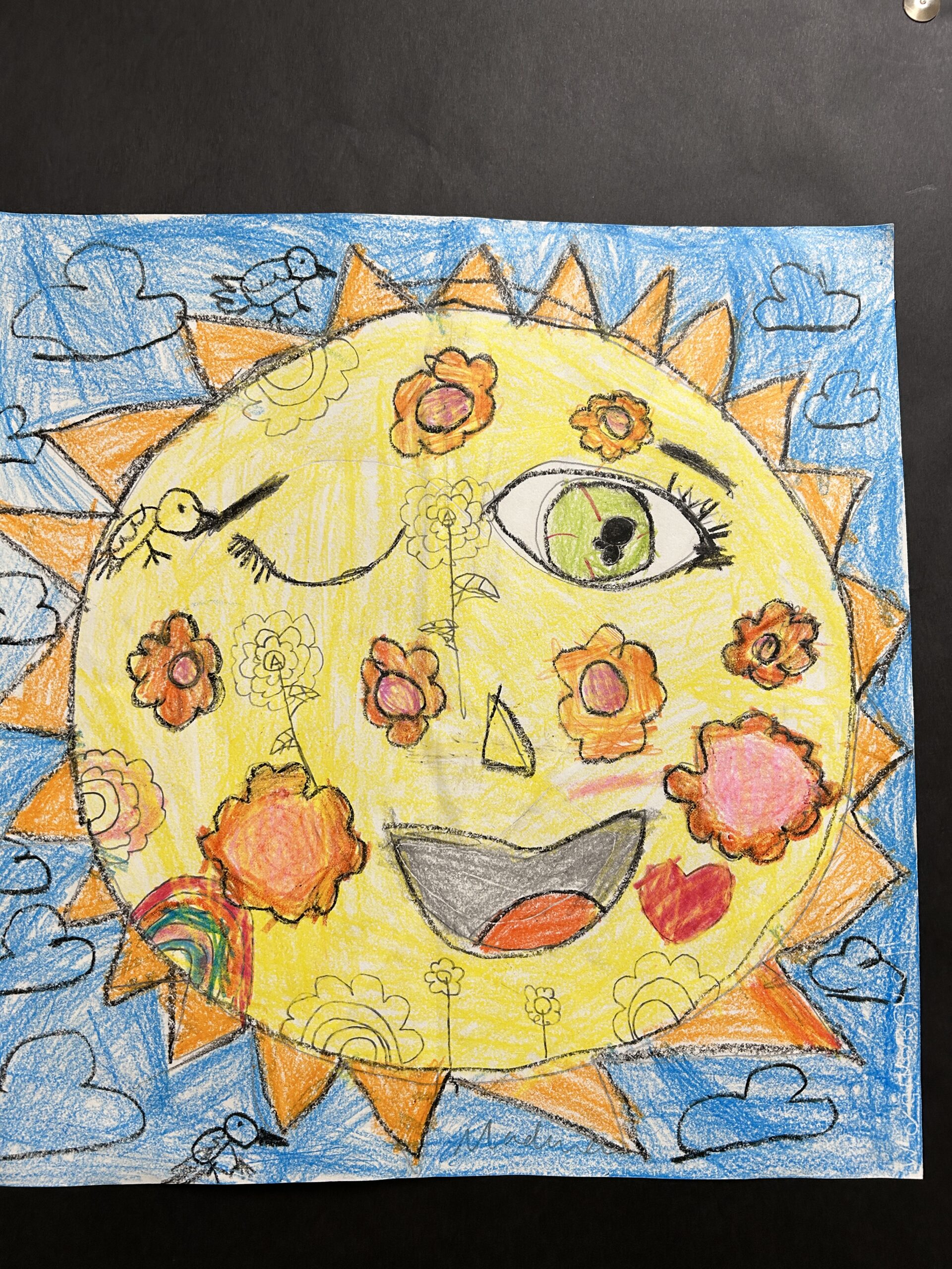 sun artwork