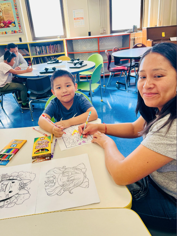 Saturday library day at Key