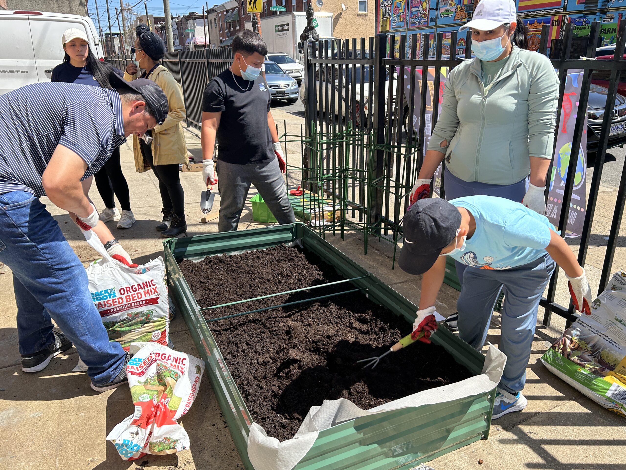 New garden construction 2025
