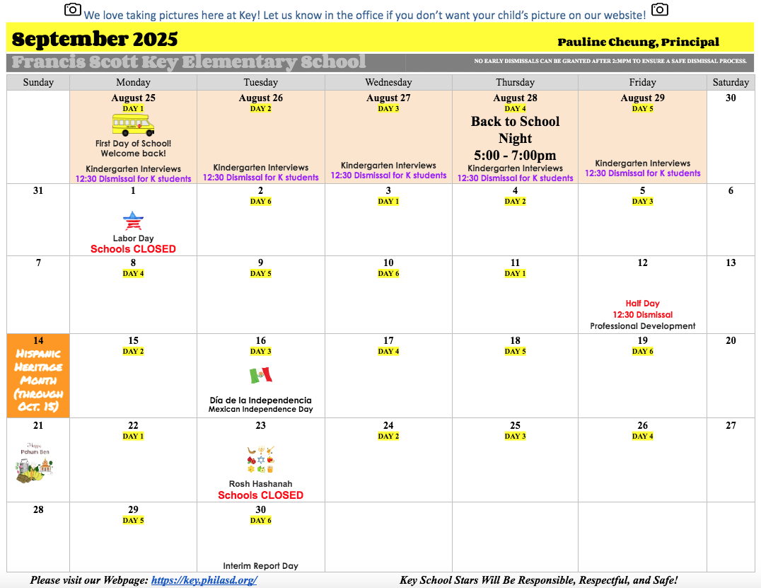 September 2025 calendar