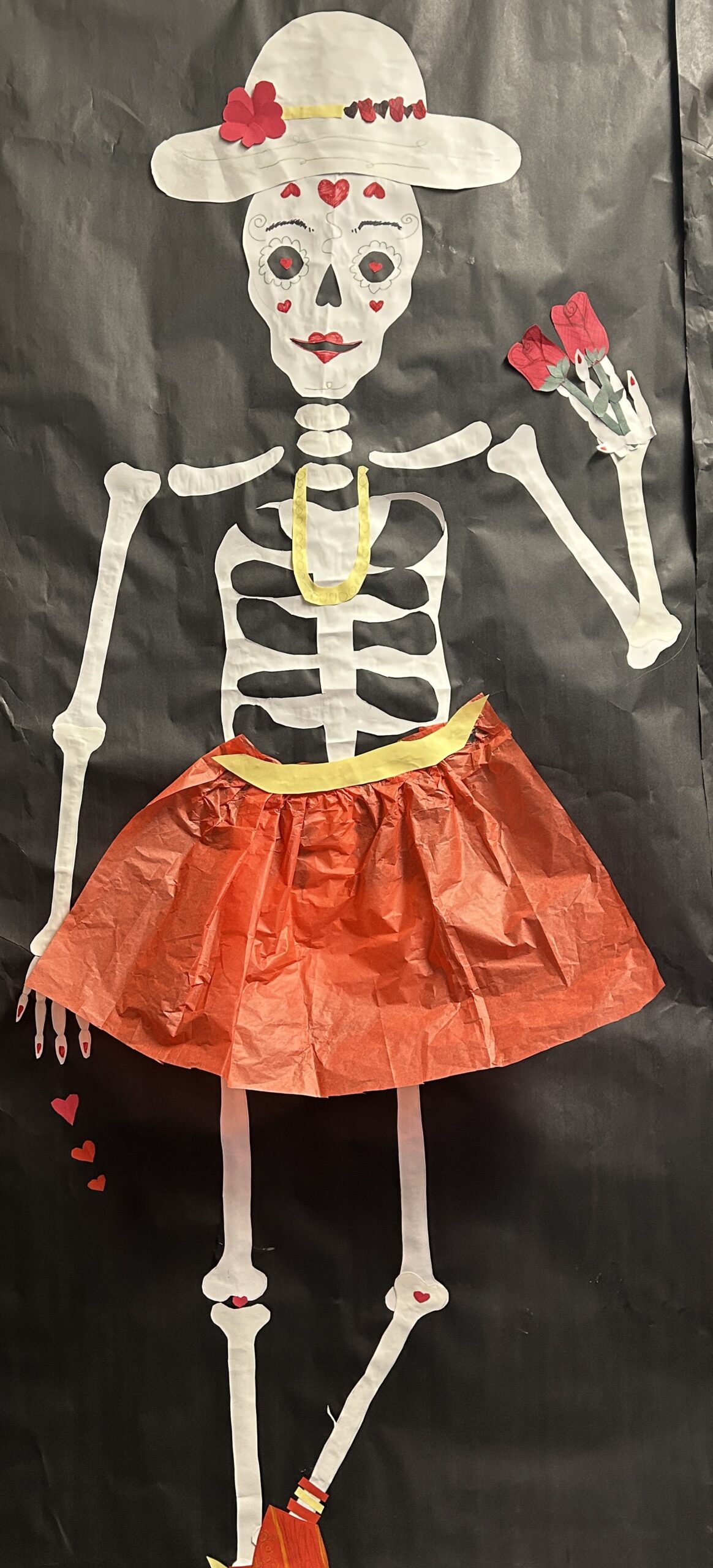 Hispanic Heritage "Day of the Dead" art work 2025