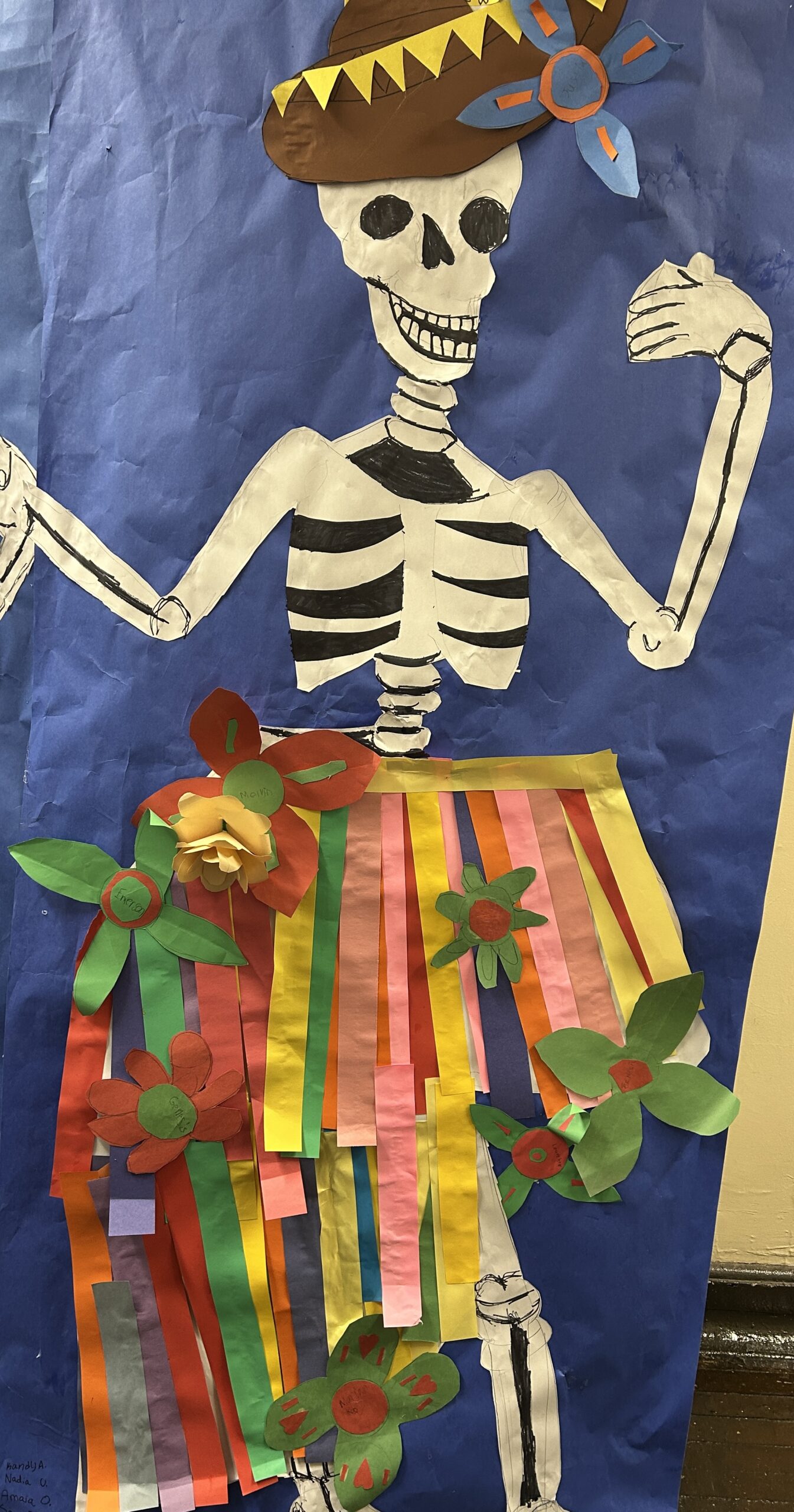 Hispanic Heritage "Day of the Dead" art work 2025