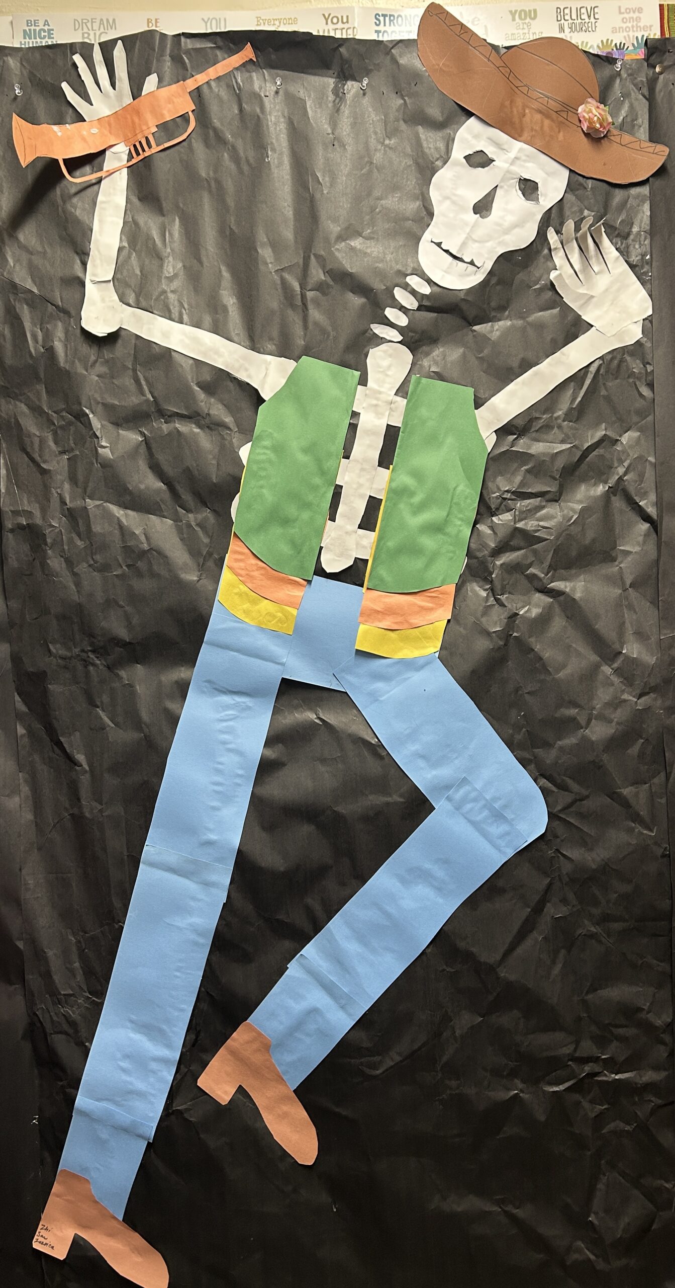Hispanic Heritage "Day of the Dead" art work 2025