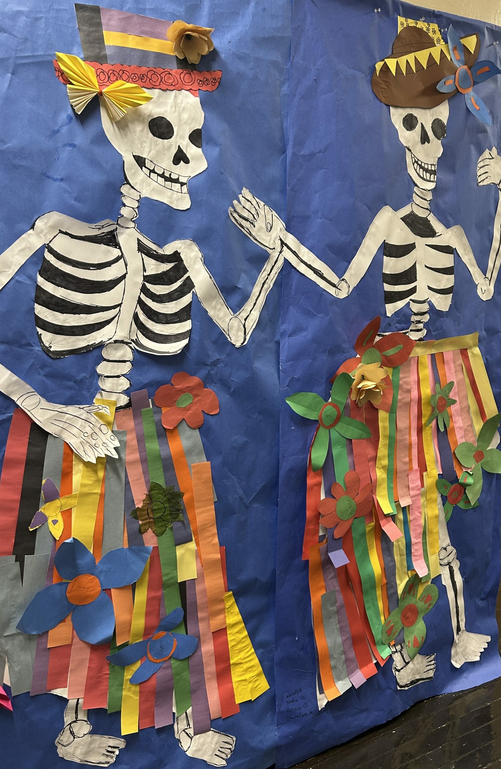 Hispanic Heritage "Day of the Dead" art work 2025