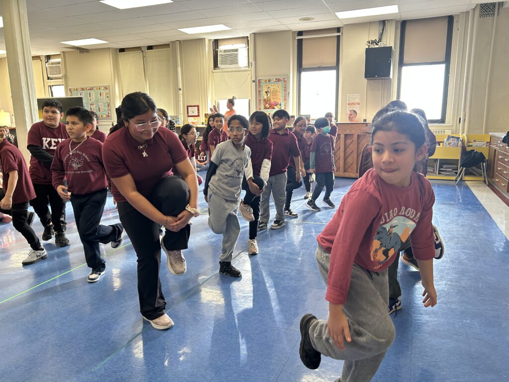 December 2025 Ballet X performance in the library
