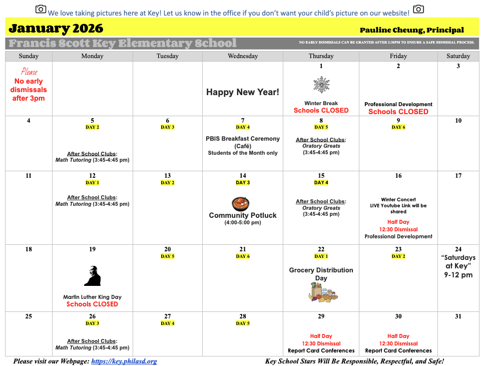 January 2026 cvalendar