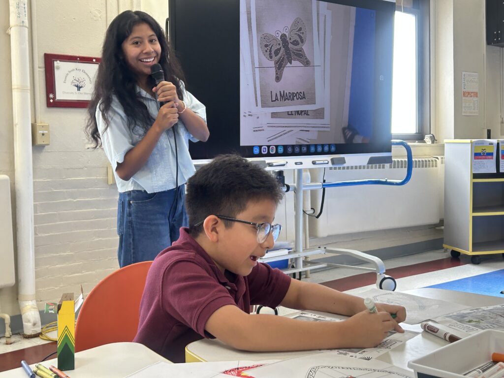 Second grade Hispanic Heritage celebration