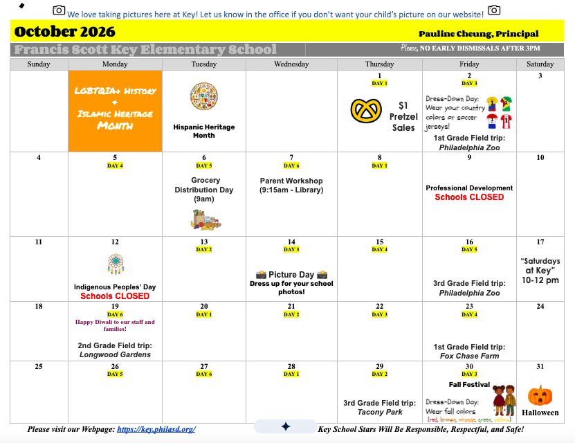 October 2026 calendar