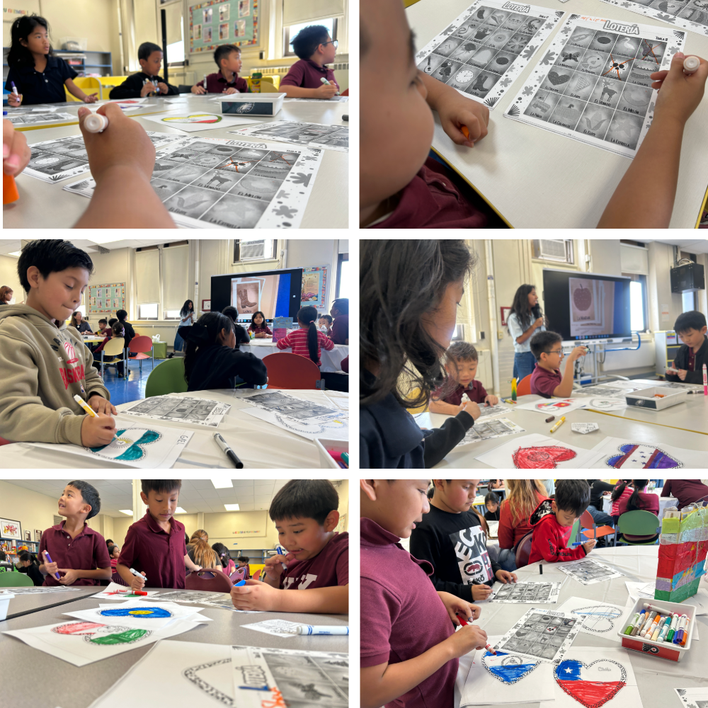 Second grade Hispanic Heritage celebration